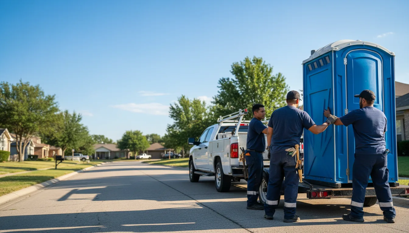Portable Toilet Rental in Shirland, IL near me